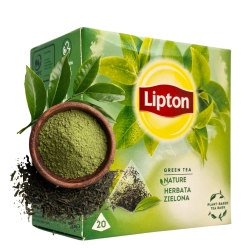 Herbata zielona Lipton piramidki 20 szt